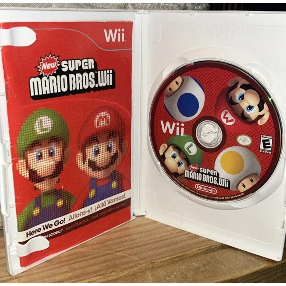 New Super Mario Bros. Wii (Wii) (CIB)